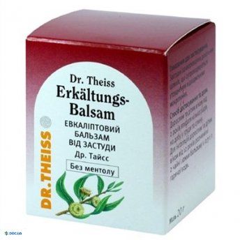 Евкаліптовий бальзам / мазь, 20 г