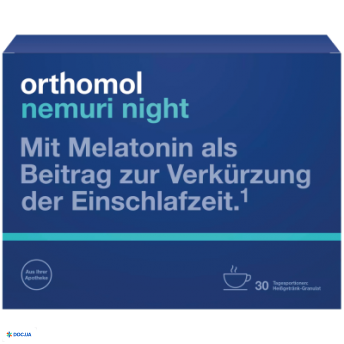 Orthomol Nemuri (для здорового сну) 30 днів