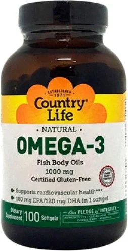 Омега-3 Рыб'ячий жир капс. 1000 мг №100