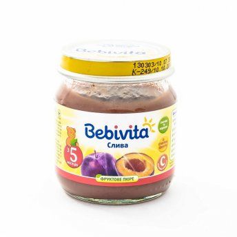 Пюре фруктове дитяче BEBIVITA Бебівіта Слива 100 г