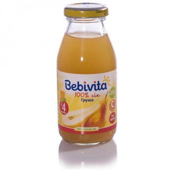 Сік фруктовий дитячий BEBIVITA Бебівіта Грушевий 200 мл
