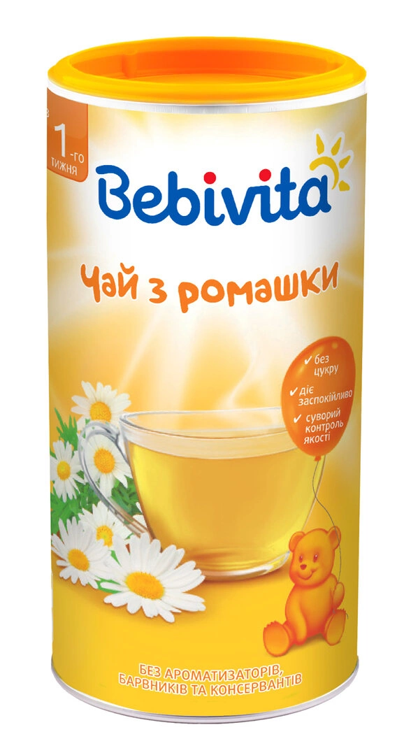 Чай дитячий BEBIVITA Бебівіта Ромашковий 200 г
