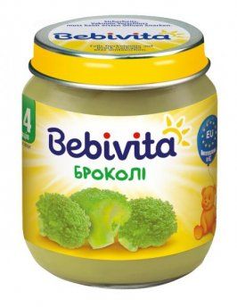 Пюре Bebivita 1702 Брокколи 125 г