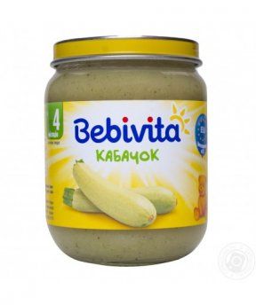 Пюре Bebivita 1807 Кабачок 125 г