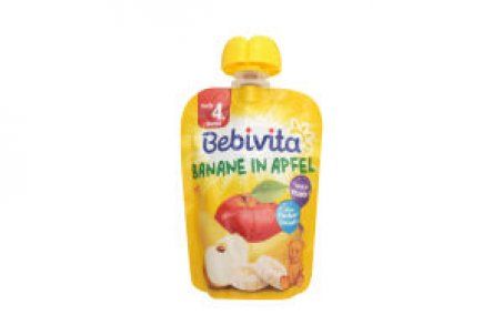 Пюре Bebivita 19052 "Банан-яблуко" 90гпауч