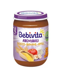 Пюре Bebivita 19301 «Груша-слива-банан» ,120г