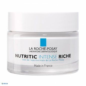 Крем для лица La Roche-Posay Nutritic Intense питательный, реконструирующий, для сухой и очень сухой кожи, 50 мл