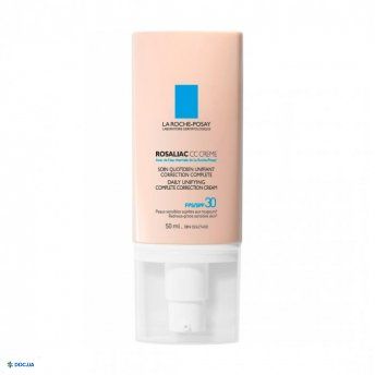 Крем La Roche-Posay Rosaliac CC корректирующий, для кожи, склонной к покраснениям, SPF30, 50 мл
