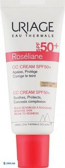 Крем Uriage Roseliane СС для чувствительной кожи, SPF 30, 40 мл