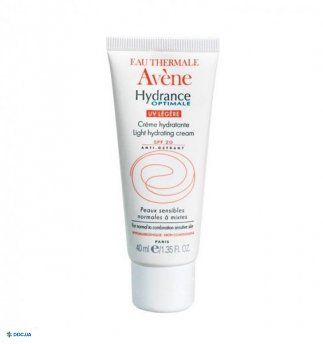 Крем Avene Hydrance Optimale UV Riche насыщенный, увлажняющий для сухой и очень сухой чувствительной кожи, SPF20, 40 мл
