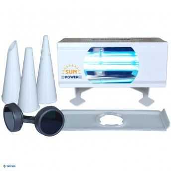 Опромінювач бактерицидний побутовий (тубус-кварц) SUN POWER BactoSfera