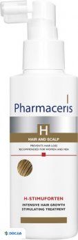 Засіб Pharmaceris H H-Stimuforten для інтенсивної стимуляції росту волосся, 125 мл