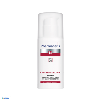 Крем Pharmaceris N Capi-Hialuron-C дермаструктуруючий коригуюючий зморшки, SPF 20, 50 мл