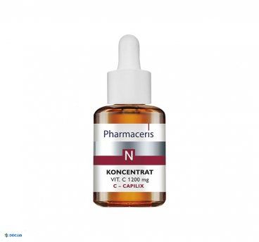 Концентрат Pharmaceris N C-Capilix зміцнюючий і розгладжуючий з вітаміном C 1200 мг, 30 мл