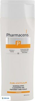 Гель Pharmaceris P Puri-Ichtilium для тела и кожи головы отшелушивающий, 225 мл