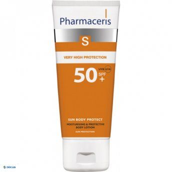 Емульсія для тіла Pharmaceris S зволожуюча захисна SPF 50, 150мл