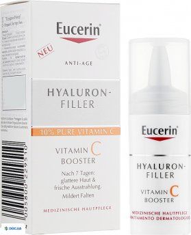 Концентрат Eucerin Hyaluron-Filler 10% Витамин С бустер, 8 мл