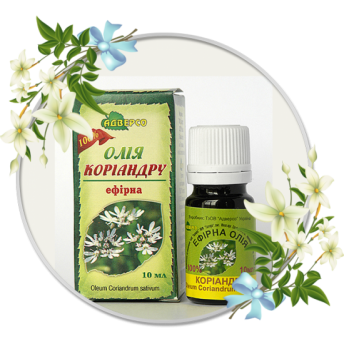 Масло эфирное Адверсо кориандра, 5 мл