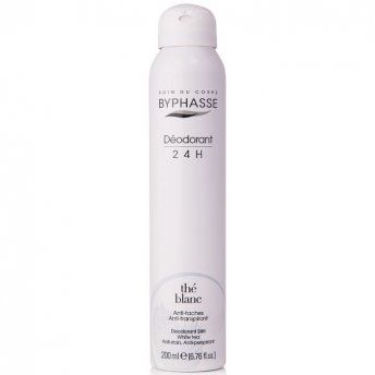 Спрей-антипреспірант Byphasse (Біфас) білий чай унісекс 200 мл