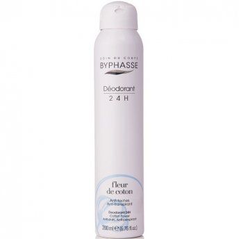 Спрей-антипреспірант Byphasse (Біфас) квіти Бавовни унісекс 200 мл