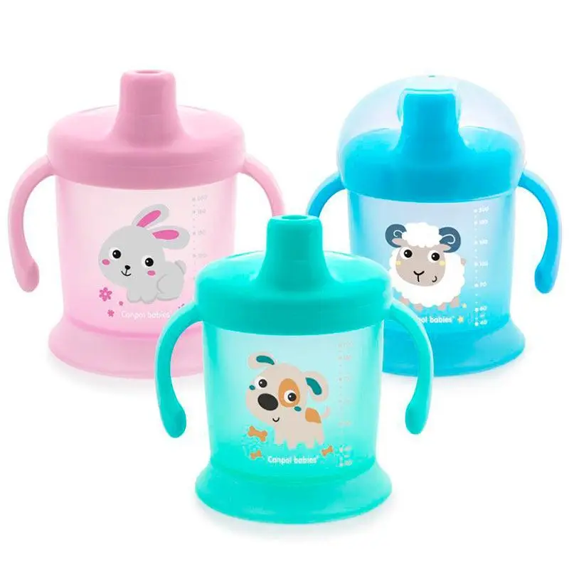 Кружка Canpol Babies непроливайка Улыбка 31/300