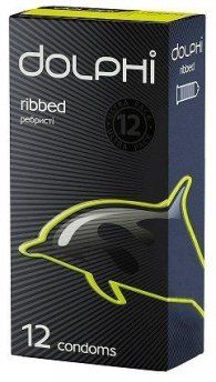 Презервативи Dolphi Ribbed 12 шт