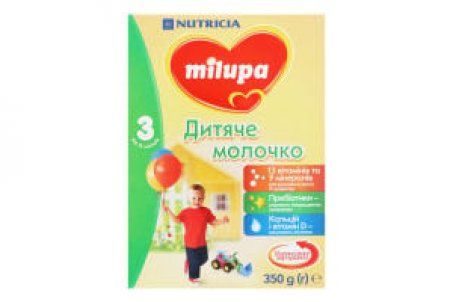 Суха молочна суміш Milupa 3 для дітей з 12 місяців, 350 г