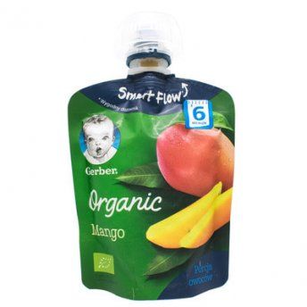 Пюре Gerber Organic органическое манго (с 6 месяцев) 90 г