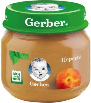 Пюре фруктовое Gerber Персик, 80 г