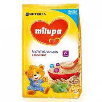 Молочная каша Milupa мультизлаковая с мелиссой с 7 месяцев, 210 г