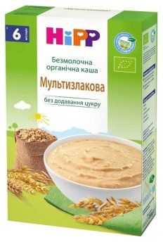 HIPP Каша б молочная органич.мультизлаковая 200г