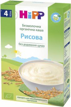 HIPP Каша б молочная органич.рисовая 200г