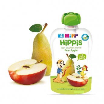 HIPP HIPPIS Пюре груша яблоко 100г