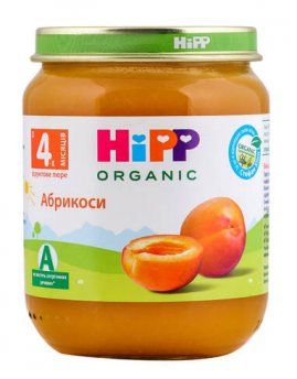 Пюре Hipp 4212 абрикоси (з 4 місяців) 125 г