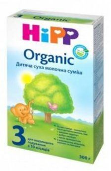 Суміш молочна Hipp 2056 Organic-3 500 г