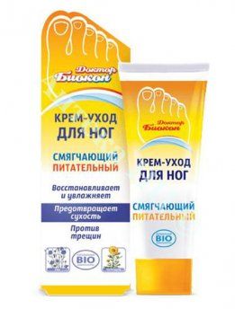 Біокон Доктор Крем для ніг поживний, пом'якшуючий 75 мл