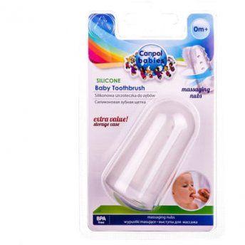 Canpol babies Щетка для зубов первая + футляр, 56/159