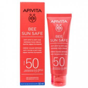 Крем для обличчя Apivita Bee Sun Safe проти пігментації SPF50 50 мл