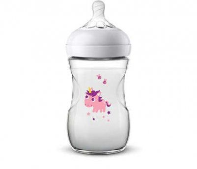 Бутылочка Авент Natural 2.0 260мл SCF070/25 260 мл, Единорог Philips Consumer Lifestyle (Нидерланды)