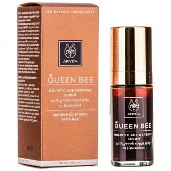 Сыворотка Apivita Queen Bee для комплексной защиты от старения кожи, 30 мл