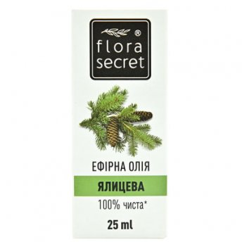 Масло эфирное Flora Secret пихтовое, 25 мл