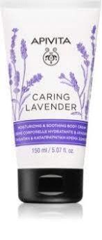 Крем для тіла Apivita Caring Lavender Зволожуючий та заспокійливий 150 мл