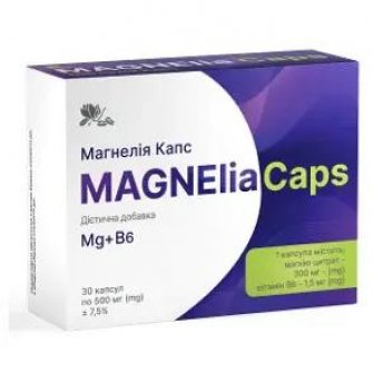 Магнелія Капс MAGNElia Сaps капсули по 500 мг №30
