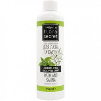 FLORA SECRET Средство ароматическое для бани и сауны Эвкалипт - Мята 250 мл