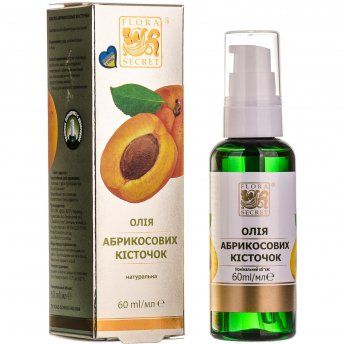 Растительное масло Flora Secret абрикосовых косточек, 60 мл