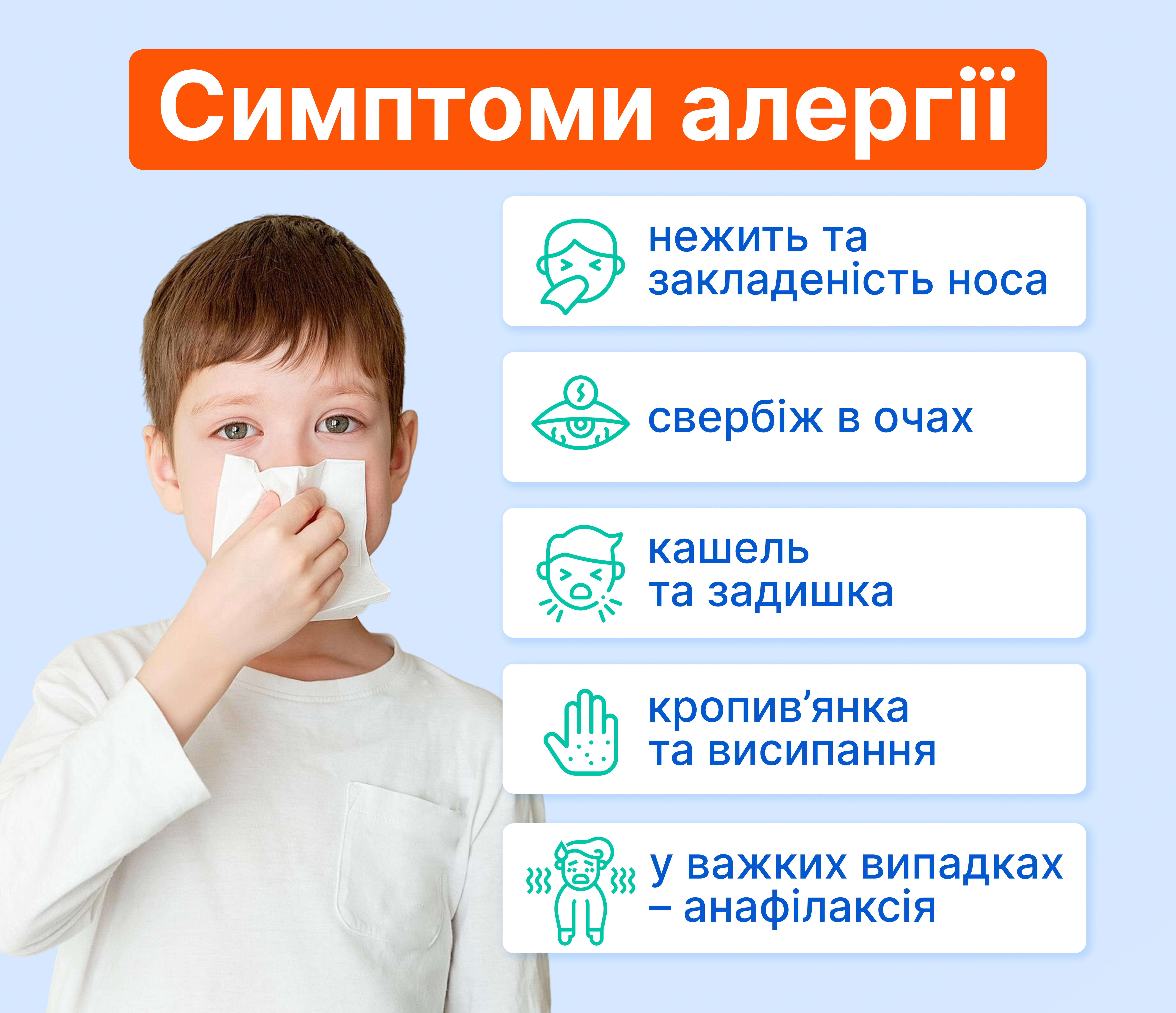 Алергічні симптоми